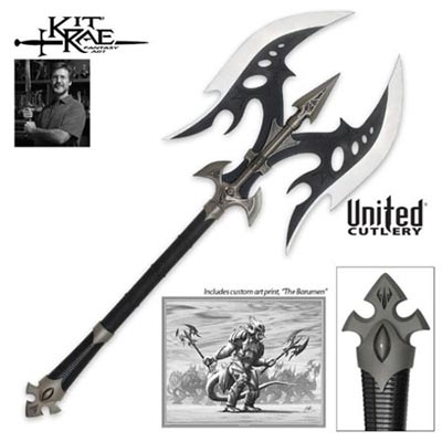 Black Legion Axe by Kit Rae