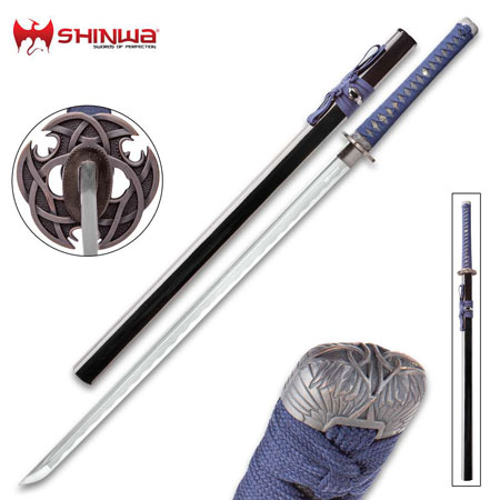 Blue Knight Katana Swords