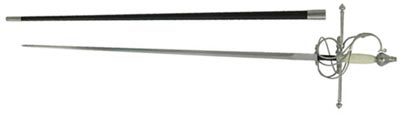 Swept Hilt Rapier Fencing Swords Bone Handle