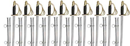 Cavalry Swords 10 Pack Special