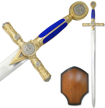 Masonic Swords with Display