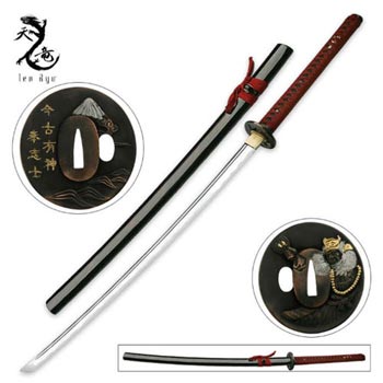 Red Mountain Samurai Katana Swords