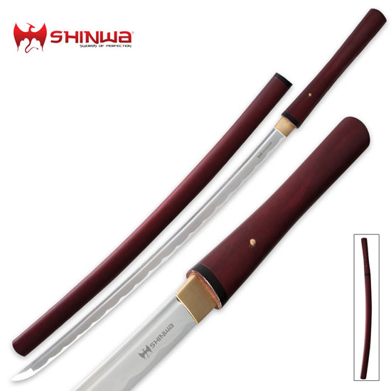 Red Zatoichi Stick Swords