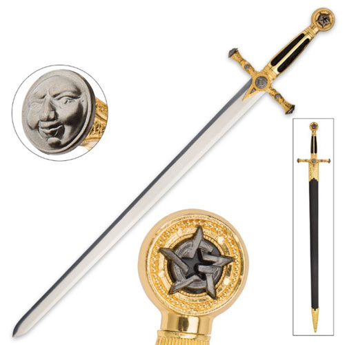 Royal Freemason Swords with Scabbard