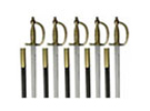 1840 Army NCO Officer Swords 5 Pack