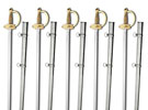 1840 Army Non Commissioned Officer Swords 5 Pack