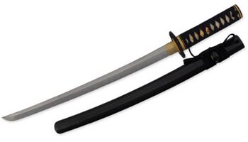 Bamboo Mat Wakizashi Swords