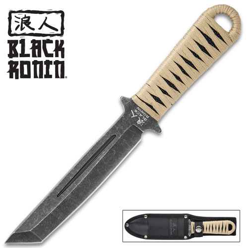 Black Ronin Tanto Knife