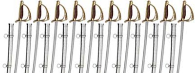Cavalry Swords 10 Pack Special