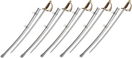 Cavalry Swords 5 Pack Special