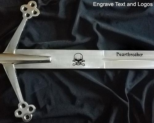 Custom Engraved Claymore