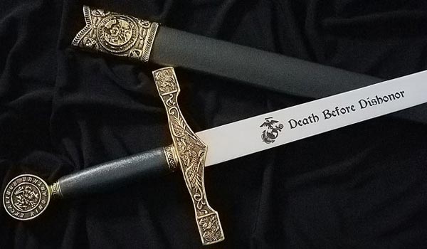 Custom Engraved Excalibur Swords