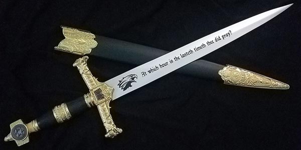 Custom Engraved Swords