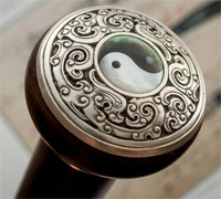 Damascus Taiji Sword Cane