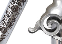 Damascus Taiji Sword Cane