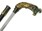 Golden Dragon Sword Canes