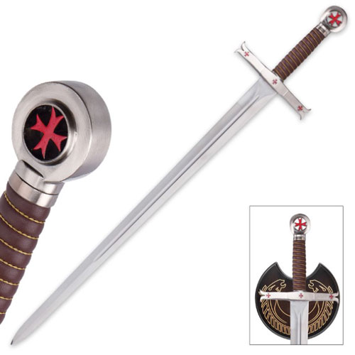 Fighting Knights Templar Swords