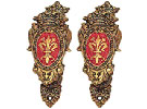 Fleur de Lis Sword Hangers