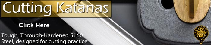 Cutting Katana Swords