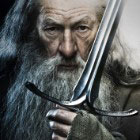 Officially Licensed The Hobbit Glamdring Sword of Gandalf