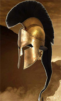 King Leonidas Helmet