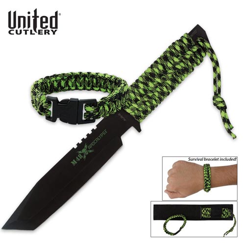 M48 Paracord Knife with Bracelet