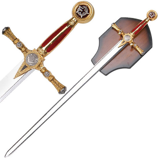 Masonic Swords with Display