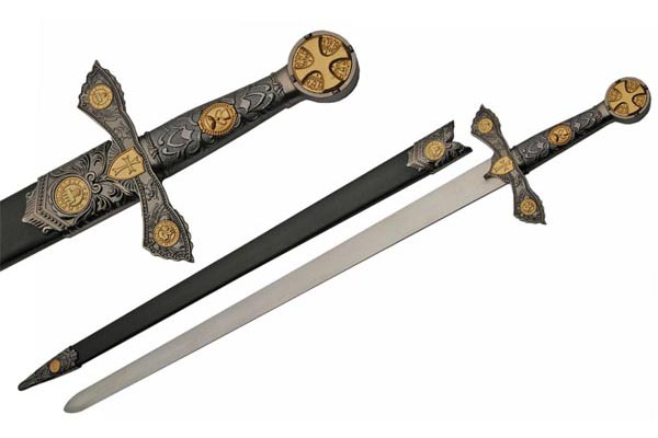 Medieval Knight Templar Swords