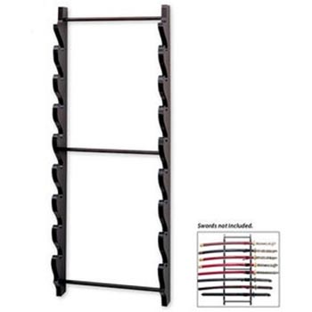 8 Piece Sword Display Rack