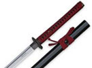 Shinwa Red Knight Katana Swords Damascus