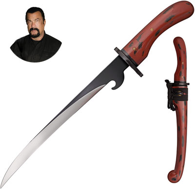 Steven Seagal Helmet Breaker Swords