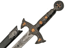 Medieval Templar Cross Swords