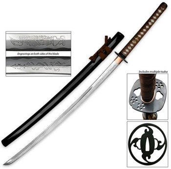 Ten Ryu Samurai Swords