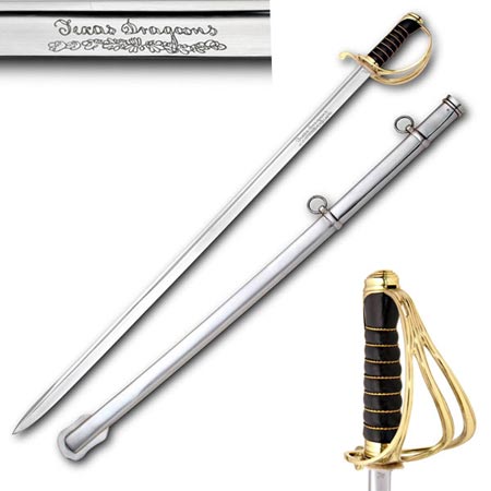 Texas Dragoon Cavalry Swords