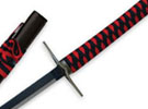 Red Twister Katana Swords