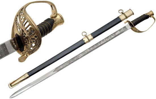 Union Foot Officer Swords