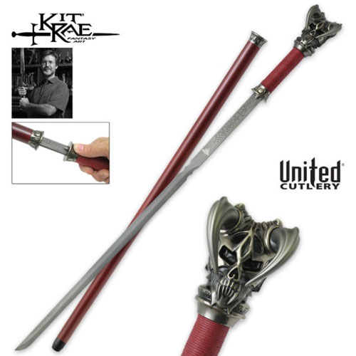 Kit Rae Vorthelok Damascus Sword Canes