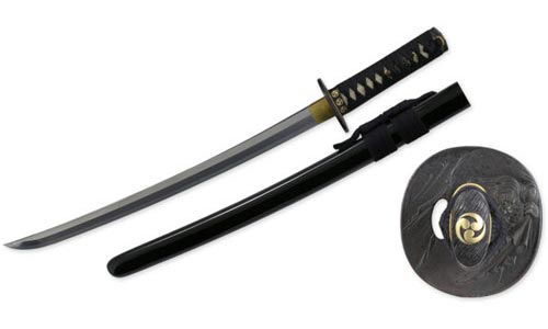 Wind and Thunder Wakizashi Swords