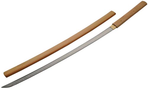 Wood Handle Zatoichi Stick Swords