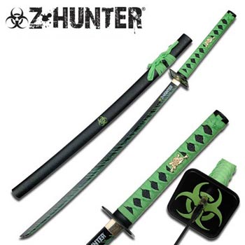 Zombi Apocolypse Katana Samurai Swords